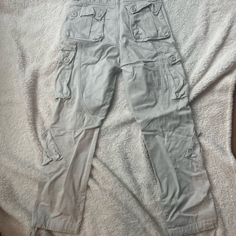 Unisex Tan Cargo Pants - Picture 3 of 3
